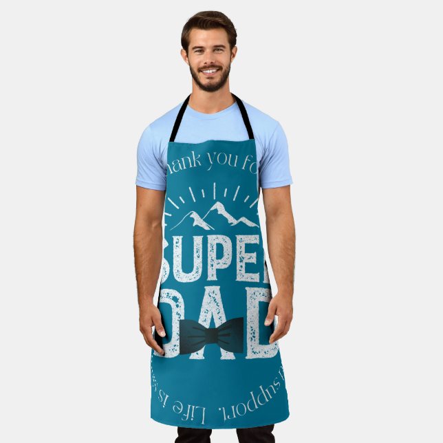 Super dad  apron (Worn)