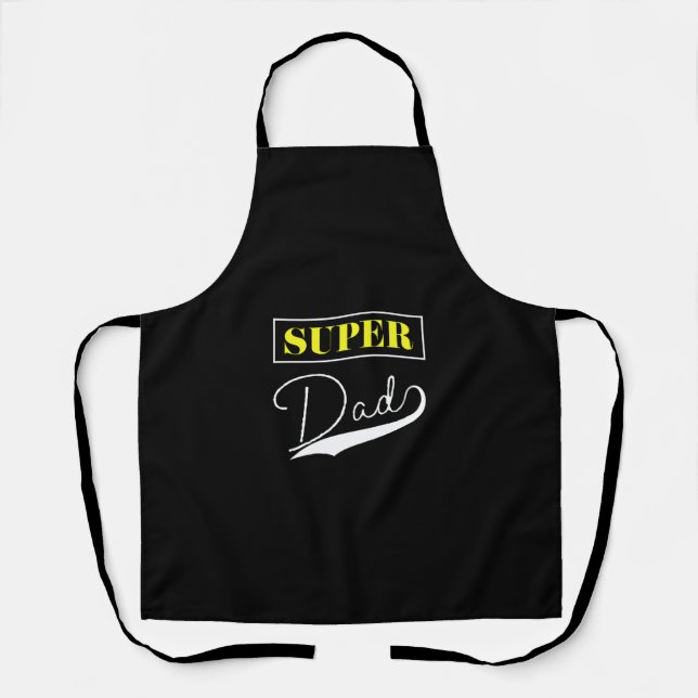 Super Dad  Apron (Front)