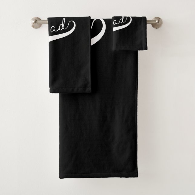 Super Dad  Bath Towel Set (Insitu)