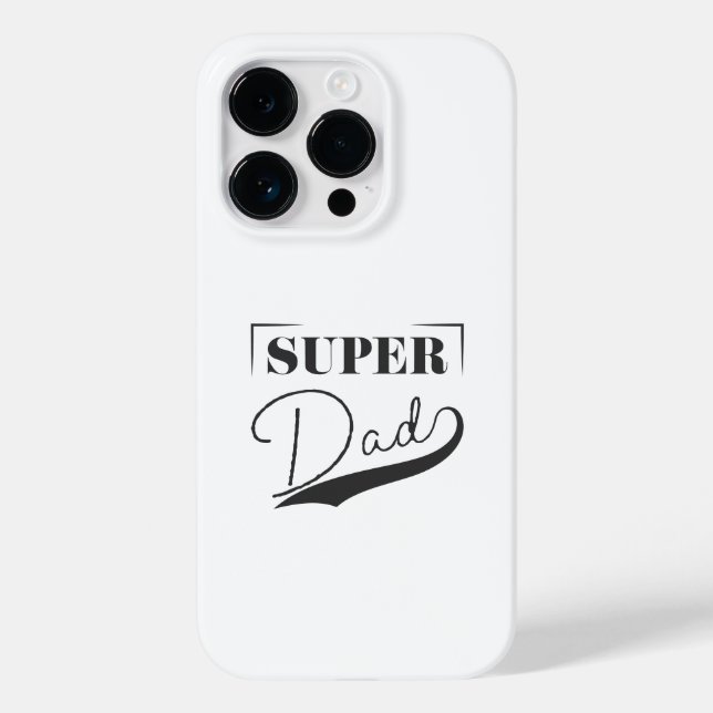 Super Dad Case-Mate iPhone Case (Back)