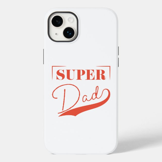 Super Dad Case-Mate iPhone Case (Back)