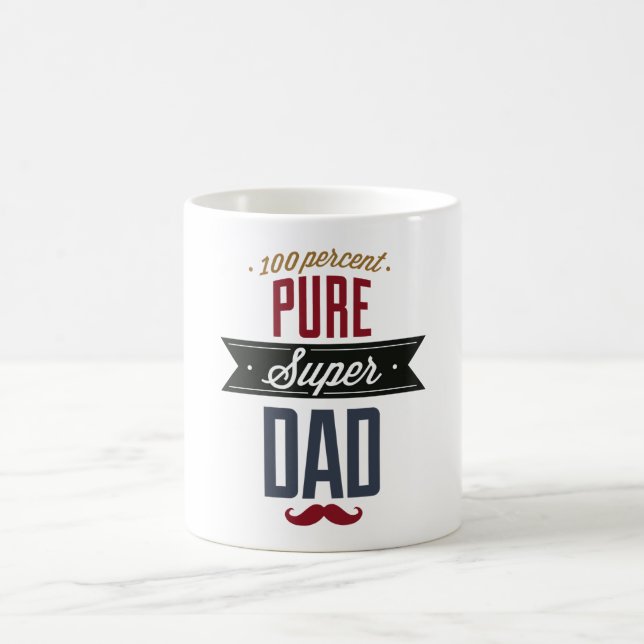 Super dad coffee mug (Center)