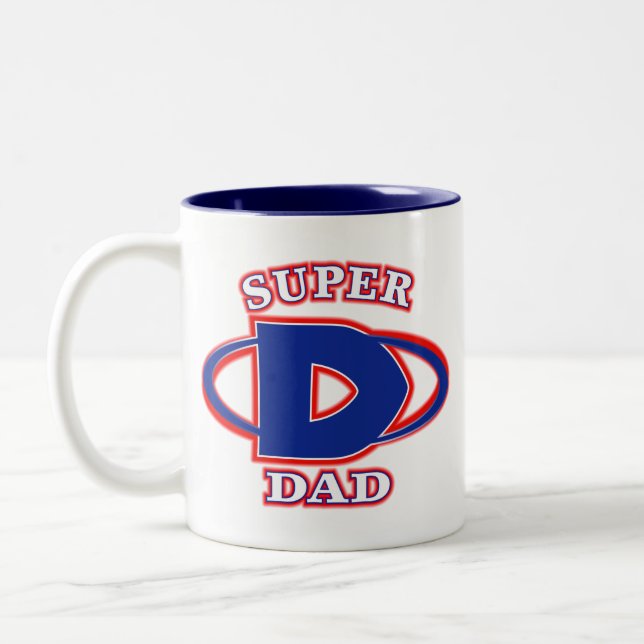 Super Dad Coffee Mug (Left)