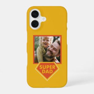 Super Dad custom photo gift iPhone 16 Case