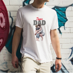 SUPER DAD   FATHER'S DAY T-SHIRT