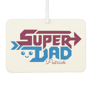 Super Dad Gamer Gift – Cute Retro Car Air Freshener