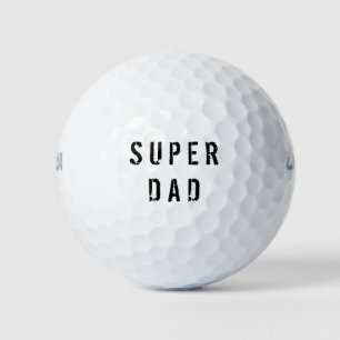 Super dad golf balls