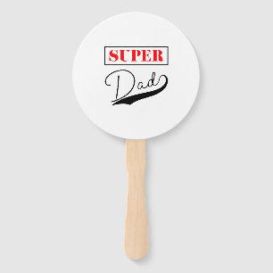 Super Dad  Hand Fan