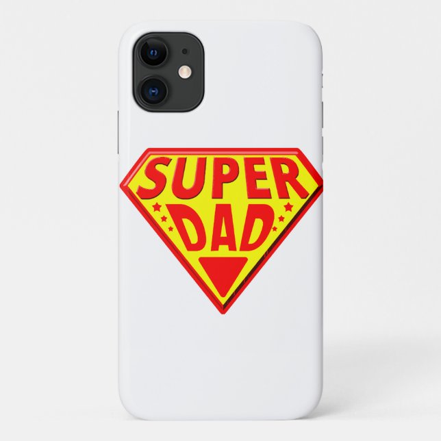 Super Dad - Happy Fathers Day Case-Mate iPhone Case (Back)