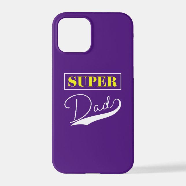Super Dad iPhone Case (Back)