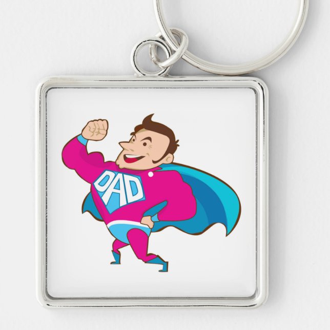 SUPER DAD KEY RING (Front)