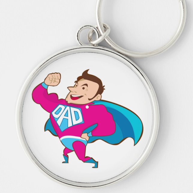 SUPER DAD KEY RING (Front)
