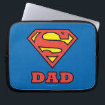 Super Dad Laptop Sleeve<br><div class="desc">The perfect Father's Day gift for Super Dad! Personalise your own Superman merchandise on Zazzle.com! Click the Customise button to insert your own name or text to make a unique product. Try adding text using various fonts & view a preview of your design! Zazzle's easy to customise products have no...</div>