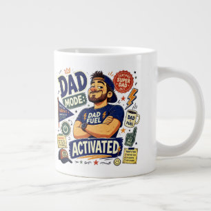 Super Dad Large Coffee Mug