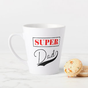 Super Dad  Latte Mug