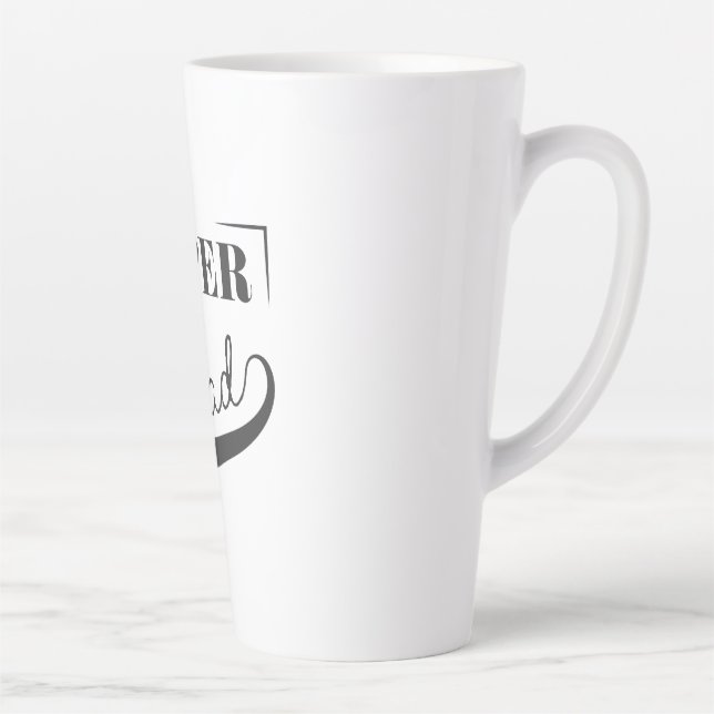Super Dad Latte Mug (Right)