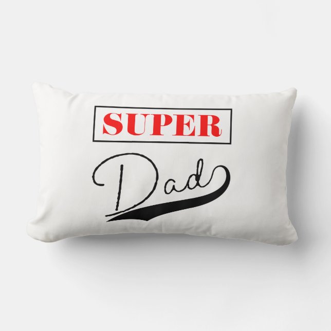 Super Dad  Lumbar Cushion (Front)