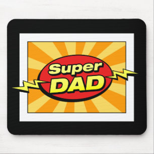 Super Dad mouse pad