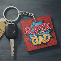 Super Dad Moustache Modern Grunge