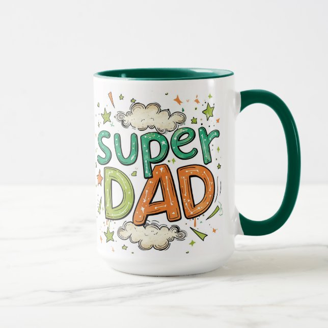 Super Dad  Mug (Right)