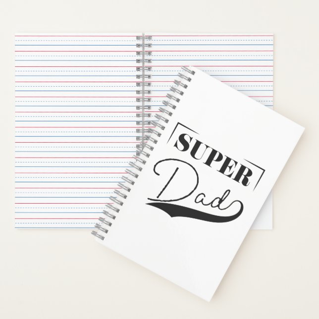 Super Dad Notebook (Inside)