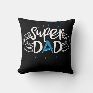 Super Dad Pillow V2 – Cozy Father's Day Gift