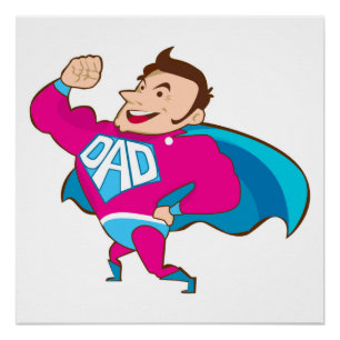 SUPER DAD POSTER