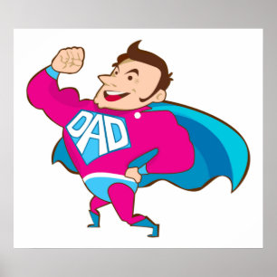 SUPER DAD POSTER