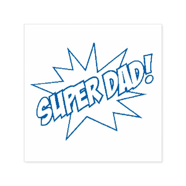 Super DAD Self-inking Stamp (Design)