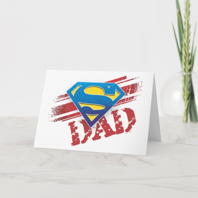 Super Dad Stripes Card (Front)