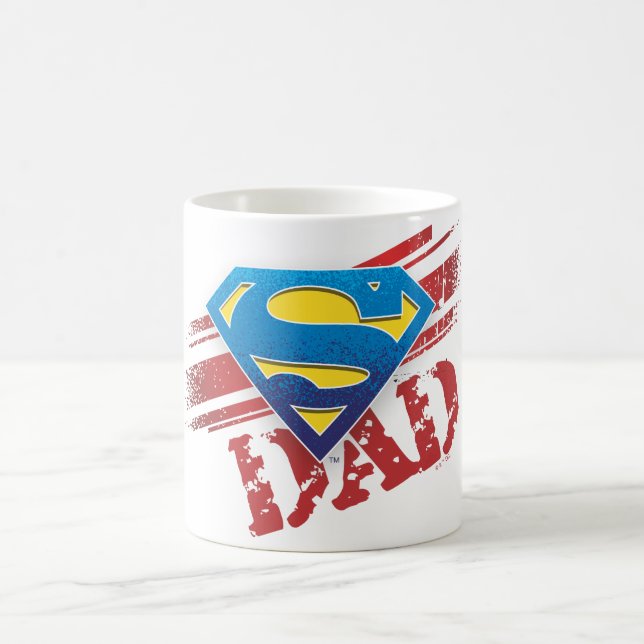 Super Dad Stripes Coffee Mug (Center)
