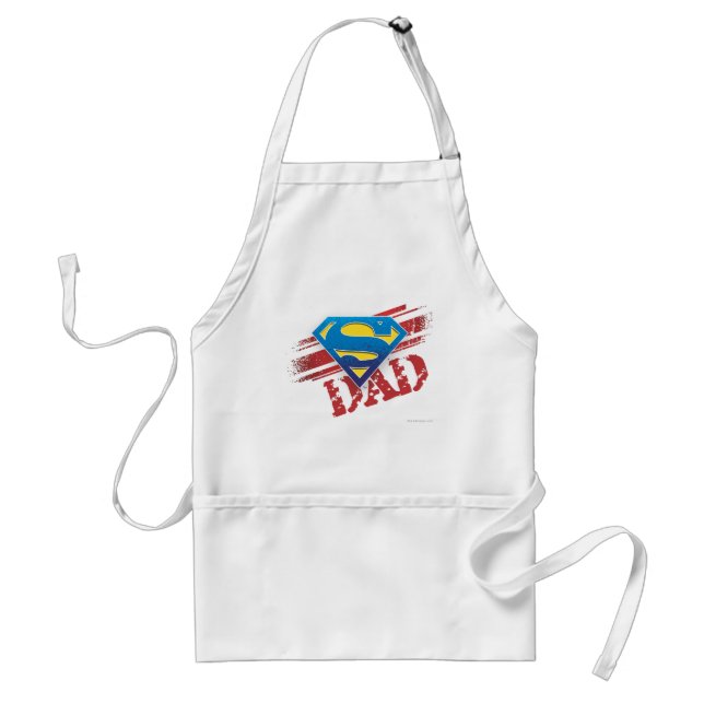Super Dad Stripes Standard Apron (Front)