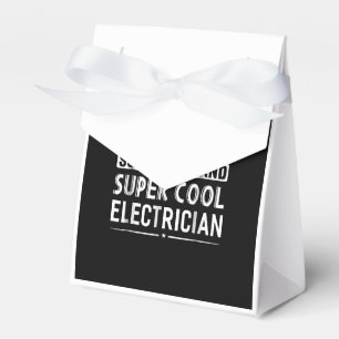 Super Dad Super Husband Super Electrician Mens Favour Box