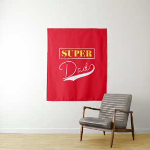 Super Dad Tapestry