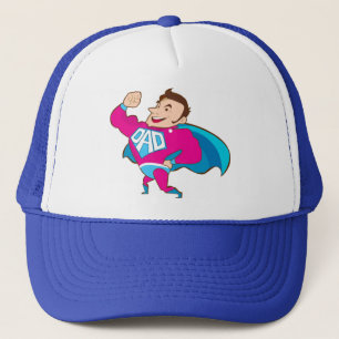 SUPER DAD TRUCKER HAT