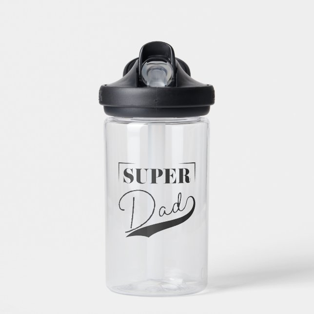 Super Dad Water Bottle (Front)