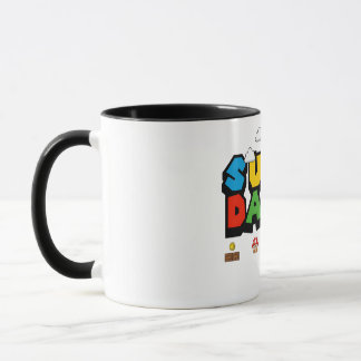 SUPER DADDY MARIO STYLE MUG