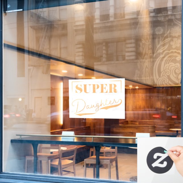 Super Daughter (Cafe Window)