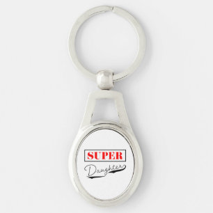 Super Daughter Key Ring