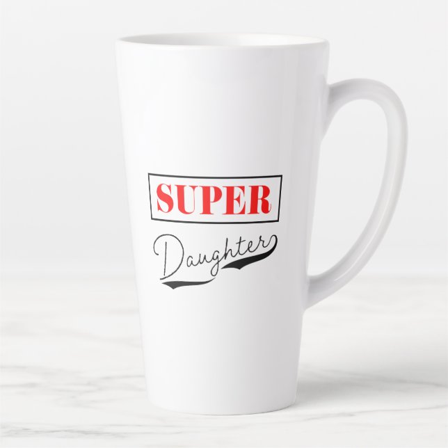 Super Daughter Latte Mug (Right)