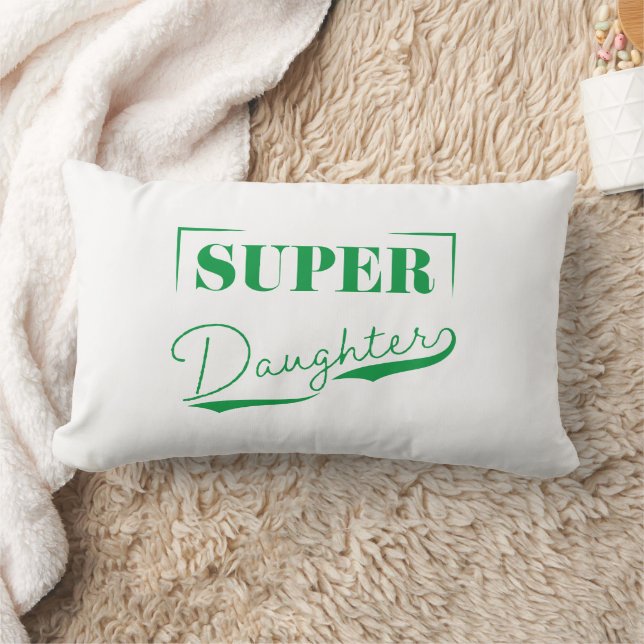 Super Daughter Lumbar Cushion (Blanket)