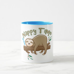 Super Delightful Baby Sloth Mug