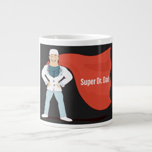 Super Dr Dad Large Coffee Mug