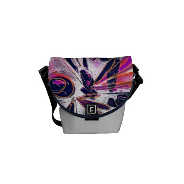 Super Dragonfly MINI Messenger Bag (Front)