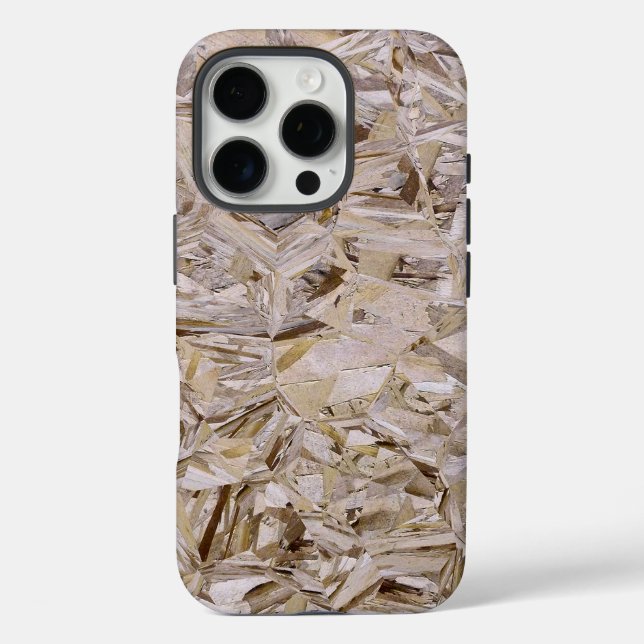 Super Duper Cool OSB Construction Plywood Print Case-Mate iPhone Case (Back)
