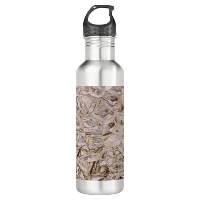 Super Duper Cool OSB Plywood Print 710 Ml Water Bottle (Front)