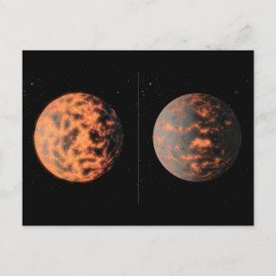 Super-Earth 55 Cancri E Postcard