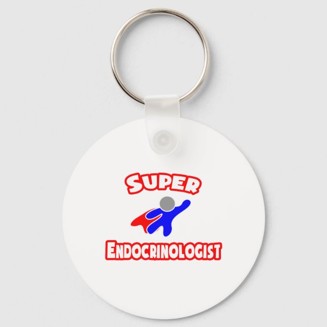 Super Endocrinologist Key Ring (Front)