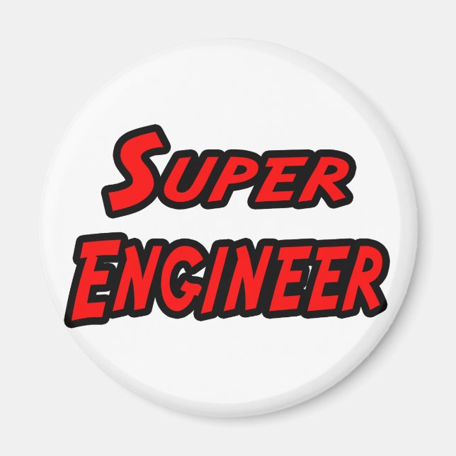Super Engineer Magnet (Front)
