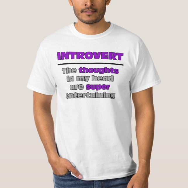 Super Entertaining Introvert T-Shirt (Front)
